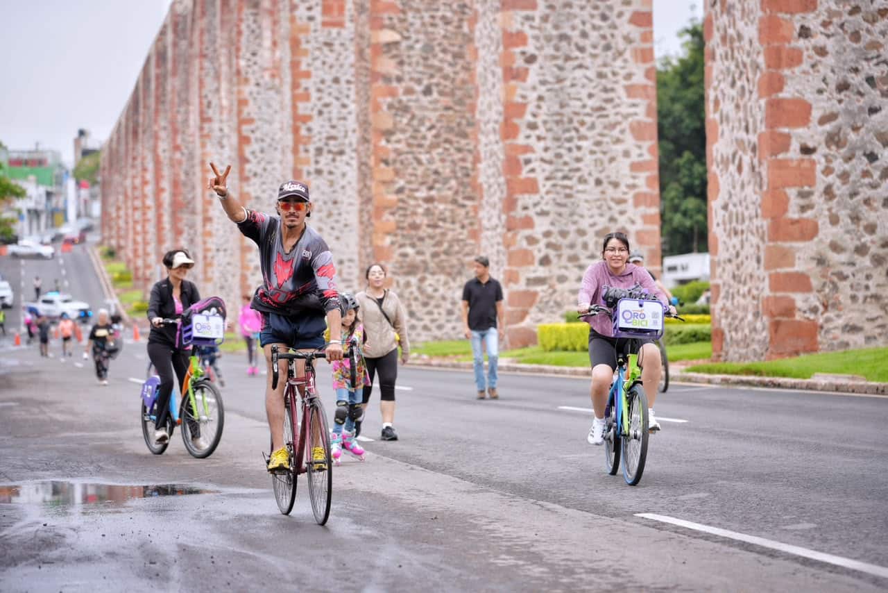 MÁS DE MIL 600 CAPITALINOS DISFRUTAN DE LA JORNADA ESTATAL DE LA BICICLETA