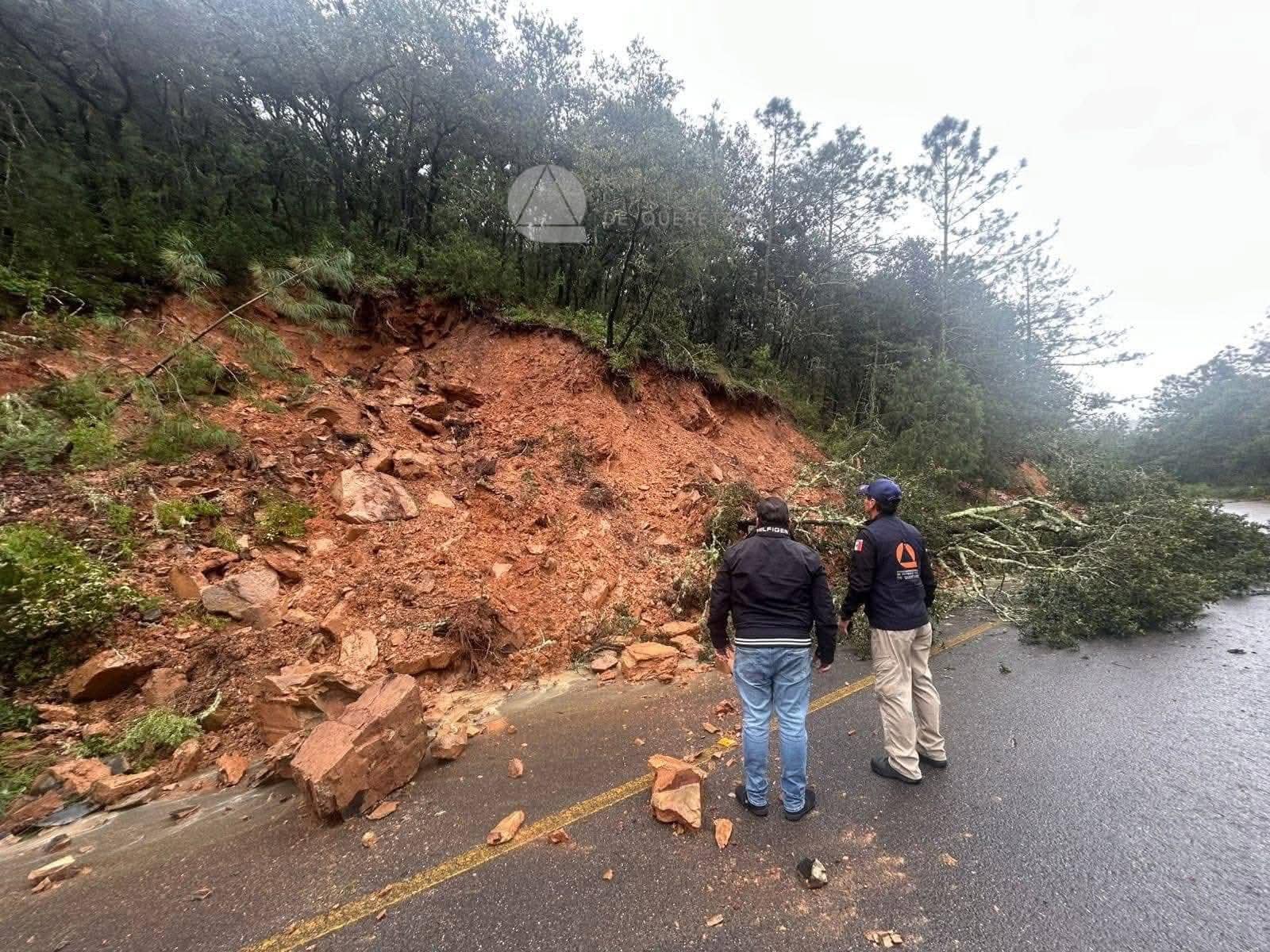 LLUVIAS HAN GENERADO AFECTACIONES MENORES EN LA SIERRA