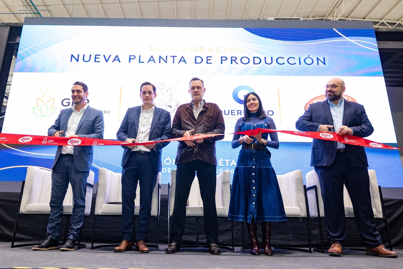 INAUGURAN SEGUNDA PLANTA DE RIFEL EN QUERÉTARO
