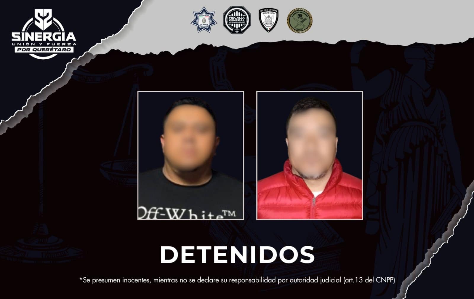 DETIENEN A 2 NARCOMENUDISTAS EN LA SIERRA