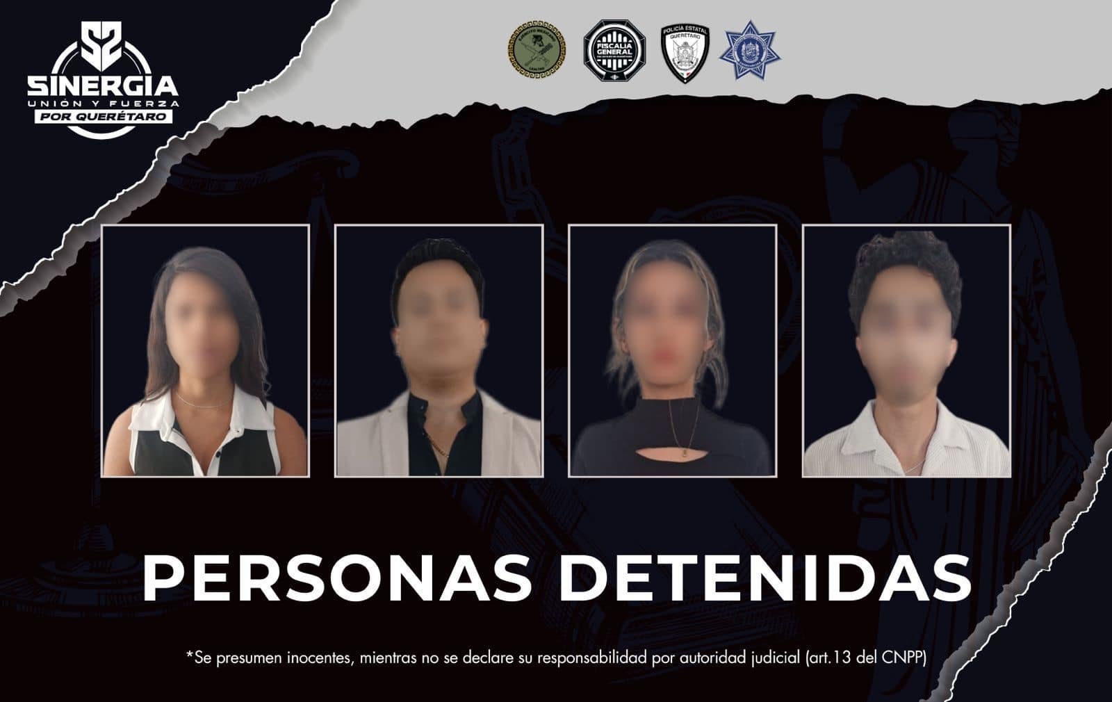 DETIENEN A 4 POR FRAUDE EN CORREGIDORA