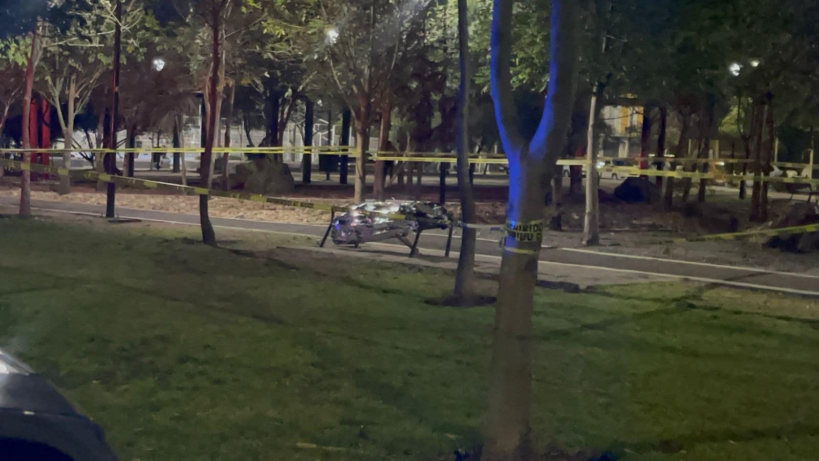 ABUELITO FALLECE DE INFARTO EN EL PARQUE