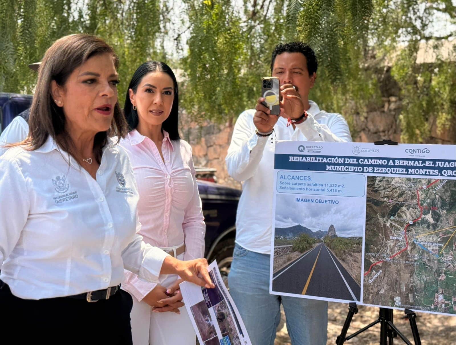 ARRANCA OBRA DE REHABILITACIÓN DE LA CARRETERA BERNAL A JAGÜEY