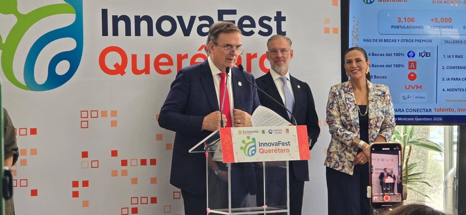 EBRARD APOYARÁ A QUERÉTARO PARA SU DESARROLLO TECNOLÓGICO