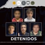 DETIENEN A 5 EN CATEOS CAPITALINOS