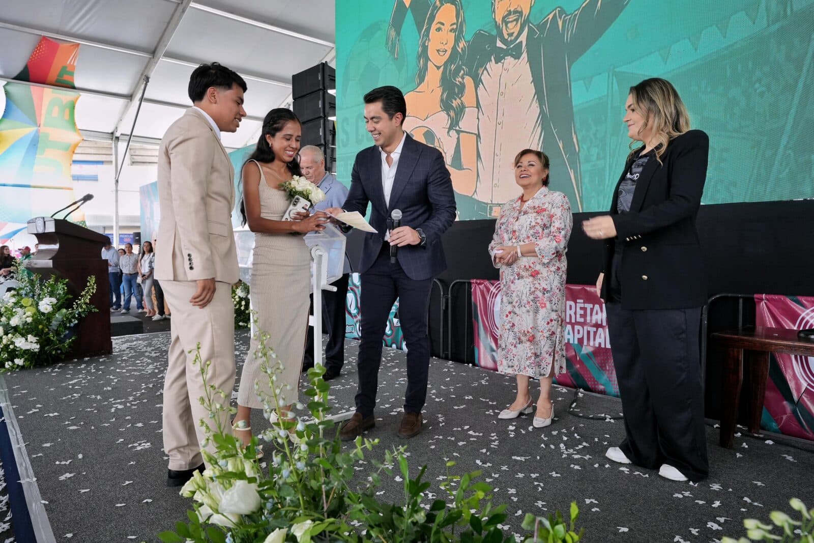 FELIFER ENCABEZA MATRIMONIOS COLECTIVOS EN LA CAPITAL
