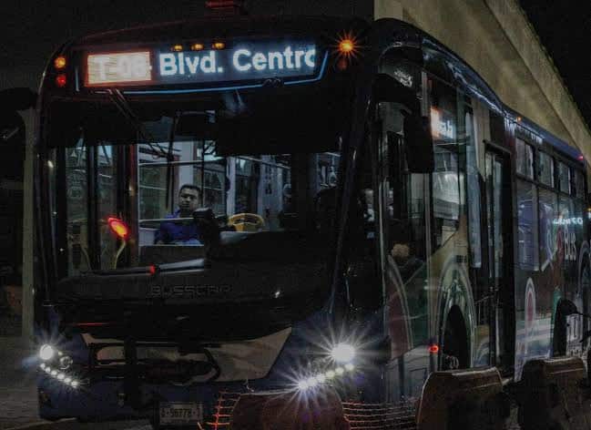 AUMENTÓ 30% EL USO DE RUTAS NOCTURNAS EN QROBÚS