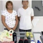 PAREJA ES DETENIDA POR ROBAR DESPENSA CON ARTÍCULOS BÁSICOS