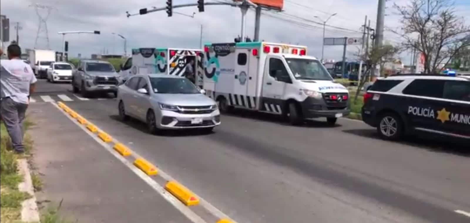 CHOCA AMBULANCIA DE PC EN SOMBRERETE