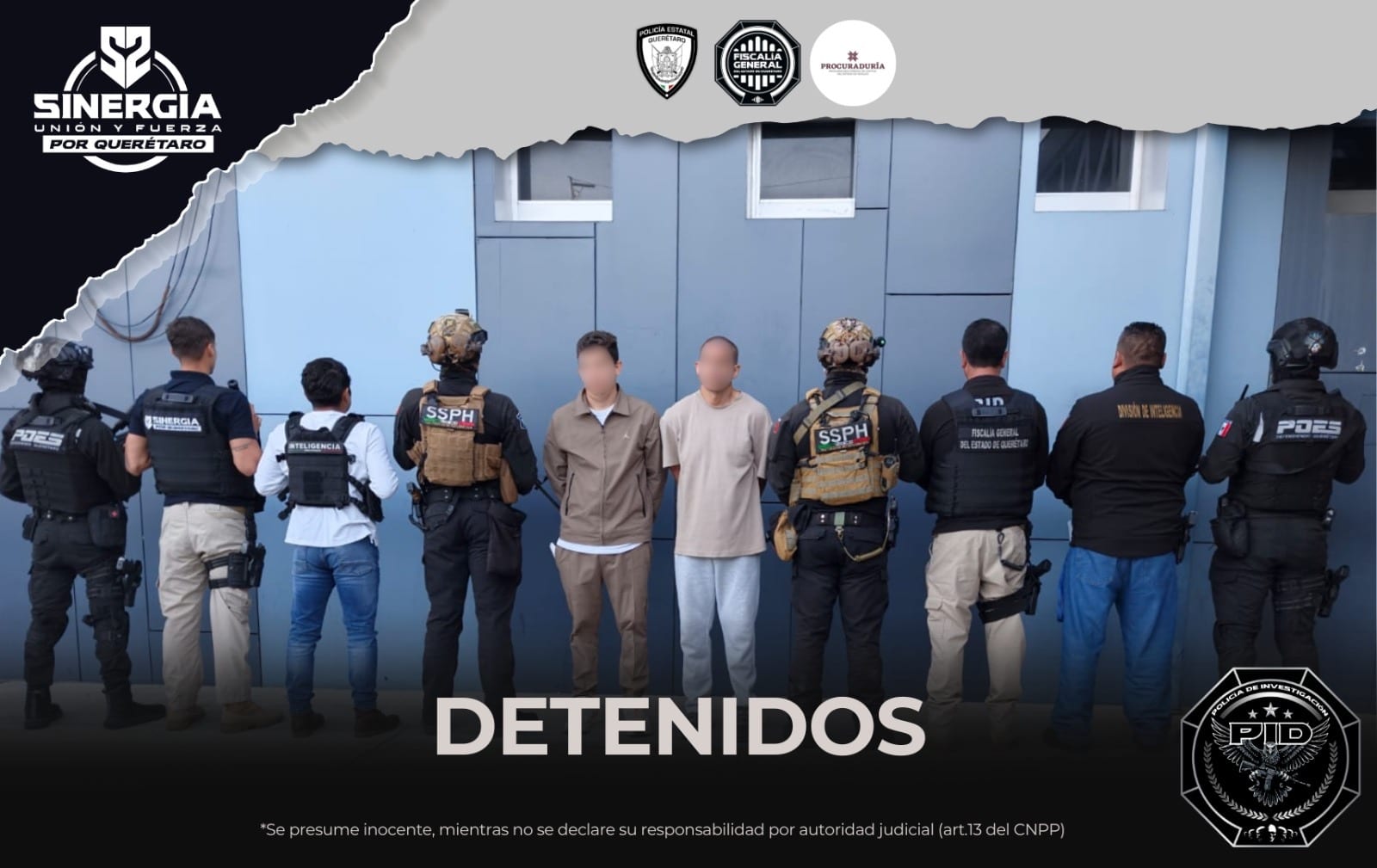DETIENEN A 2 VENEZOLANOS POR ROBO CON VIOLENCIA EN QUERÉTARO
