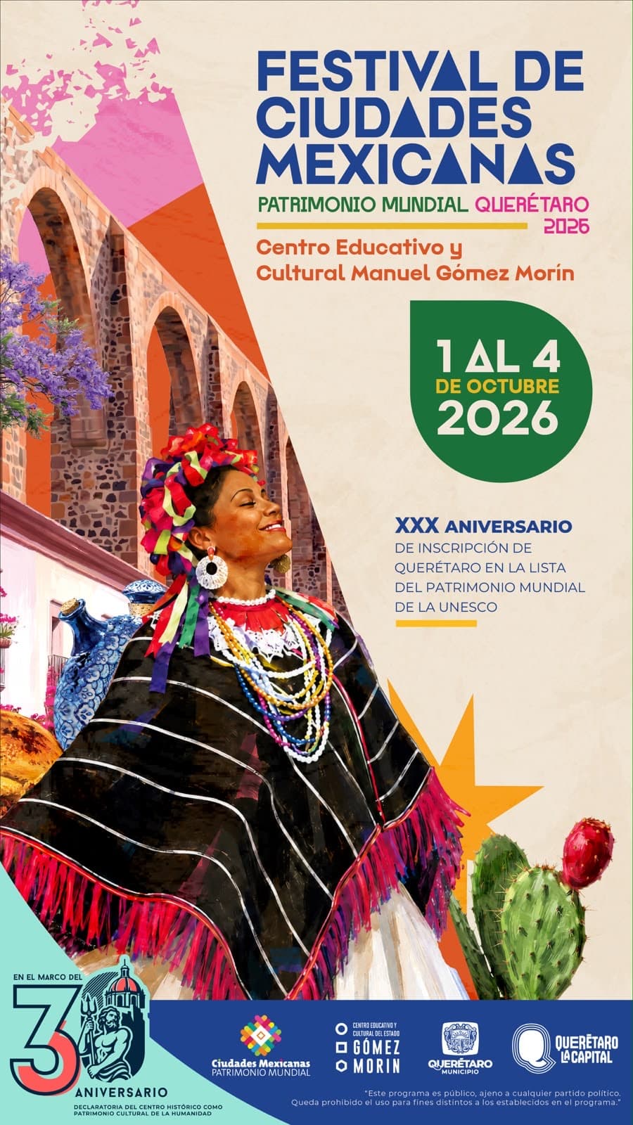 QUERÉTARO SERÁ SEDE DE CIUDADES PATRIMONIO MUNDIAL