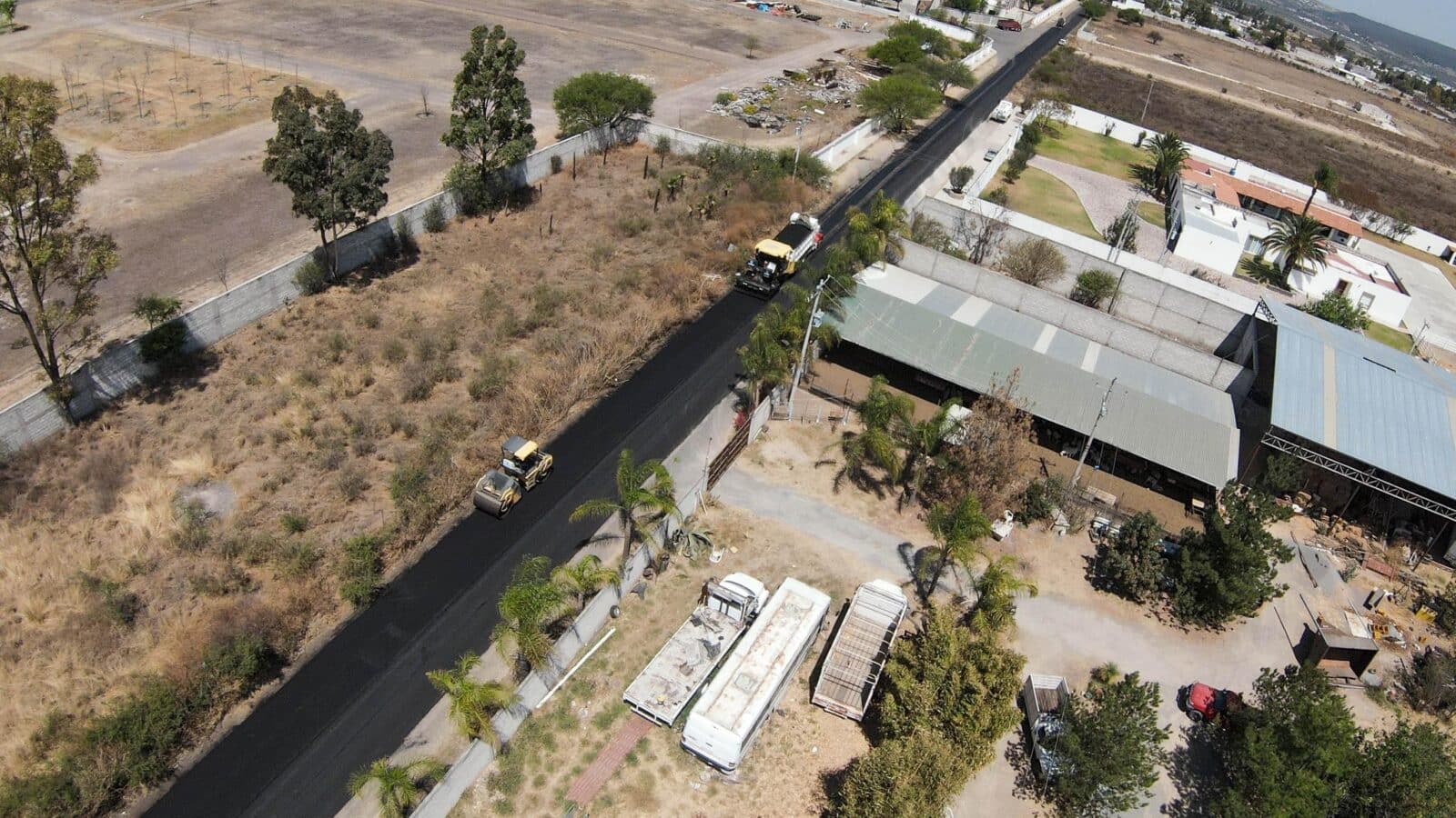 SUPERVISAN REHABILITACIÓN AL CAMINO A SAN RAFAEL