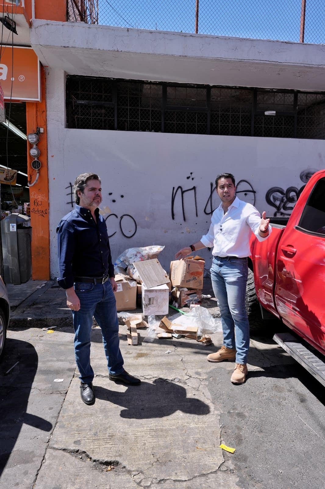 CAPITAL ARRANCA OPERATIVO VS COMERCIOS QUE TIRAN BASURA