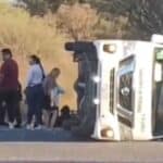 CHOQUE DEJA 6 HERIDOS EN HUIMILPAN