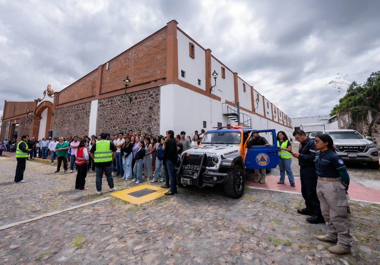 REALIZA EL MARQUÉS MACROSIMULACRO