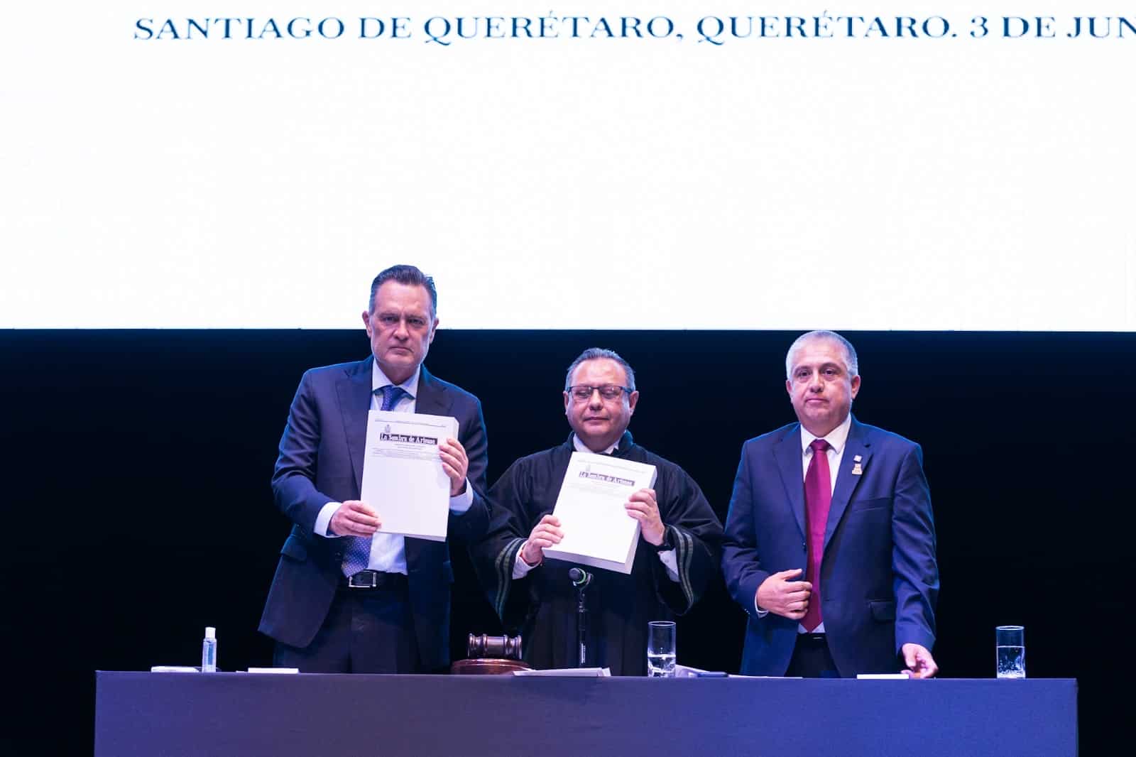KURI RECONOCE AL PODER JUDICIAL DE QUERÉTARO