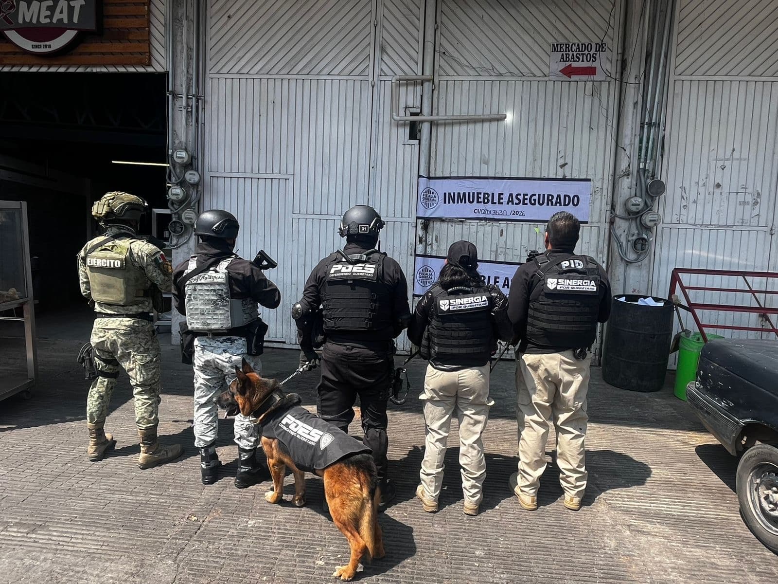 FISCALÍA DETIENE A 5 TRAS CATEOS EN LA CENTRAL DE ABASTOS